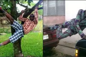 13 Gaya kocak orang Afrika pas difoto ini lucunya ugwemubwem osas pol