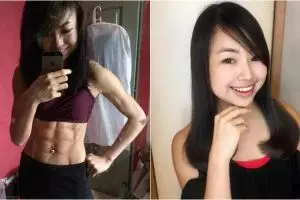 Cewek ini latihan fitnes tiap hari, bentuk tubuhnya malah bikin ngilu