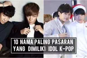 10 Nama paling pasaran milik idol K-Pop, ada idolamu nggak nih?