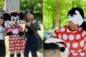 Kisah perjuangan hidup nenek berkostum Minni Mouse ini bikin terenyuh