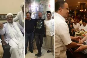 13 Foto senyum bahagia para pendukung atas kemenangan Anies-Sandi