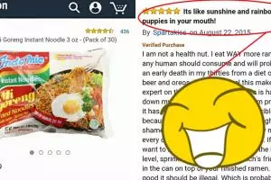 7 Ulasan lucu bule tentang Indomie ini bikin ketawa lapar