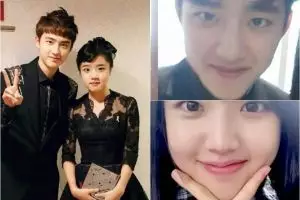 8 Foto ini bukti D.O. 'EXO' cocok jadi abangnya aktris Kim Hyang-gi