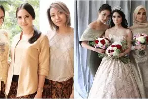7 Foto artis cantik saat jadi bridesmaid, siapa paling menawan?