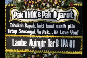 Ini 4 orang yang awali gerakan kirim karangan bunga untuk Ahok-Djarot