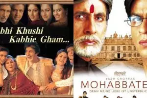 9 Film ini dibintangi duet King Bollywood Amitabh Bachchan & SRK