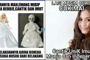 10 Meme 'cewek imut' ini dijamin bikin kamu happy