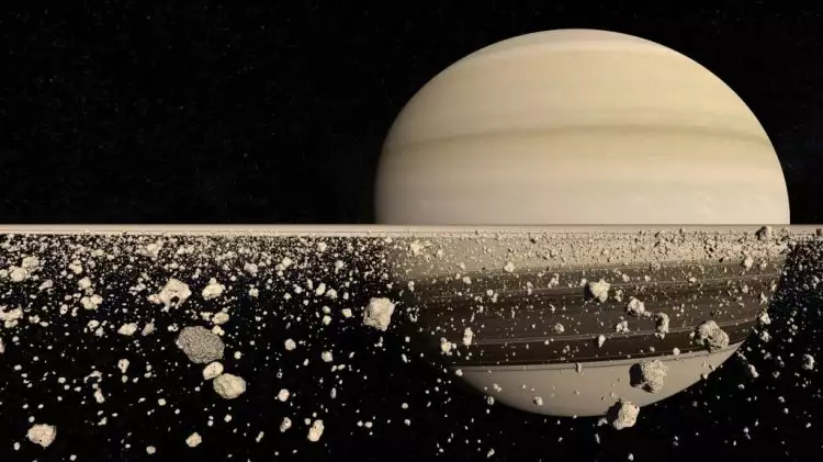 Pesawat NASA berhasil menembus cincin Saturnus