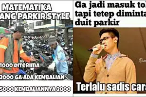 10 Meme sindir kelakuan tukang parkir, semua pasti pernah ngalamin