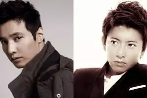 5 Foto bukti seleb Jepang Takuya Kimura mirip aktor Korea Won Bin