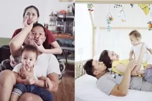 10 Foto ini buktikan Ringgo adalah sosok papa kocak idaman