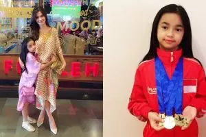 Sidney Azkassyah Yusuf, putri Cut Tari yang jadi atlet senam