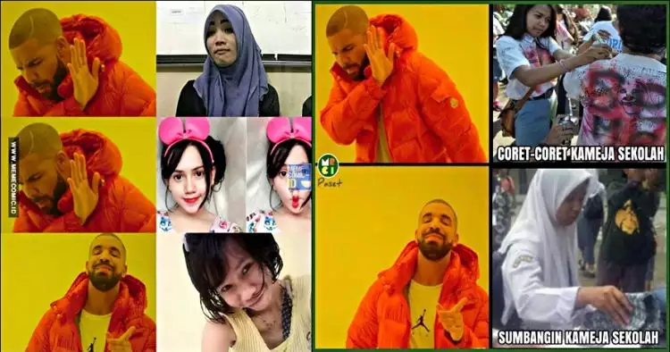 12 Meme 'Drake' ini bakal buat kamu ketawa nggak keruan