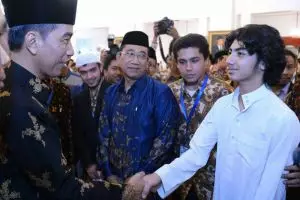 Qari muda yang bersalaman dengan Presiden Jokowi ini bikin gagal fokus