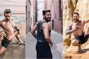 8 Instruktur yoga cowok ini penampilannya hot abis, bikin nggak fokus