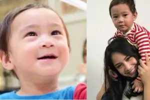 6 Foto masa kecil Nagita ini mirip Rafathar, anak mama banget