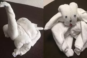 10 Kreasi handuk berbentuk hewan ini unik banget dan bikin gemes