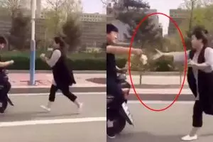 Aksi cowok bantu ceweknya turunkan berat badan ini nyeleneh abis