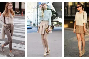 10 Padu padan khaki outfit yang bikin tampilan makin glamor & memukau