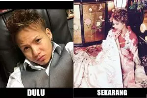 Proses cerai, 10 foto ini buktikan Evelyn makin feminin