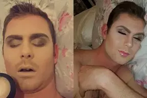 Lupa tepati janji, ini pembalasan cewek ke pacarnya saat tidur pulas