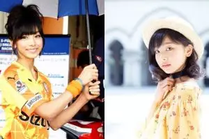 Imutnya Momoka, umbrella girl yang usianya nggak akan kamu sangka