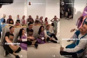Terkuak sudah, kue kekinian para artis ini ternyata 1 manajemen