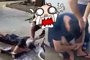 Kamu pasti geleng kepala, cara keramas anak muda ini gereget abis