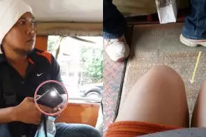 Lupa matikan flash, pria ini tertangkap basah ambil foto bawah rok