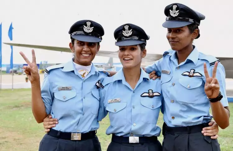 Mengenal trio pilot pesawat tempur wanita pertama asal India