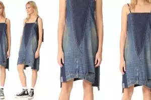 Celana jeans disulap jadi gaun ini dibanderol Rp 5,9 juta lho