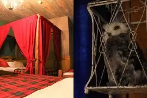 Kamu pasti merasa jadi Harry Potter saat menginap di tempat ini