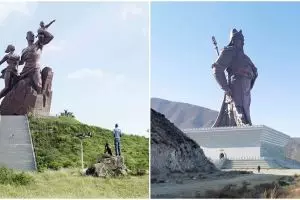 15 Patung ini tidak terkenal, padahal ukurannya bikin melongo