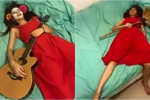 8 Foto wanita mabuk yang dikerjain temannya ini bikin prihatin