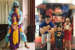 6 Seleb hot papa ini jadi single parent, bukti ayah penyayang nih..