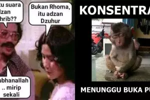 12 Meme menunggu azan maghrib ini bikin ngakak