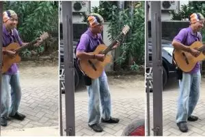 Nyanyi lagu jazz barat, skill dan suara bapak pengamen ini bikin kagum