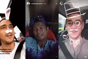 Potret saat 9 artis pakai filter Instagram, jadi lucu nggak ya?