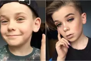 Masih 10 tahun, kemampuan makeup bocah ini bikin cewek-cewek tersaingi
