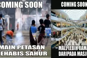 10 Meme kegiatan asyik di bulan puasa yang bikin ceria harimu