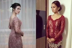 10 Inspirasi kebaya artis di hari pertunangan, makin elegan deh
