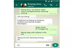 Obrolan salah paham ojek online & konsumen ini berakhir kocak