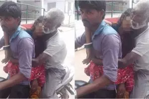 Tak mampu sewa ambulans, pria ini bawa jenazah istrinya pakai motor