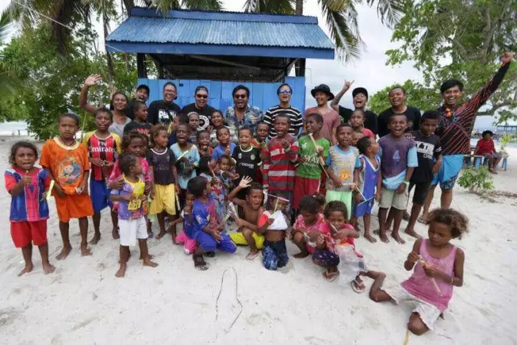 20 'Bocoran' foto dan video penggarapan album Endank Soekamti di Papua