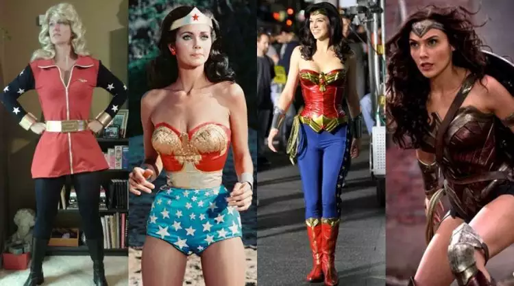 Evolusi kostum Wonder Woman selama 75 tahun, mana yang paling seksi?