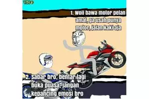 Komik melanggar lalu lintas itu nggak keren ini lucunya nyindir tajam