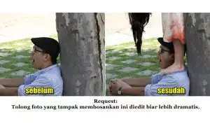 Orang Korea ini minta fotonya diedit, hasilnya malah bikin ngakak
