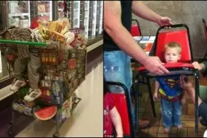 10 Potret nahas orang terjebak di benda sekitar, kasihan tapi lucu