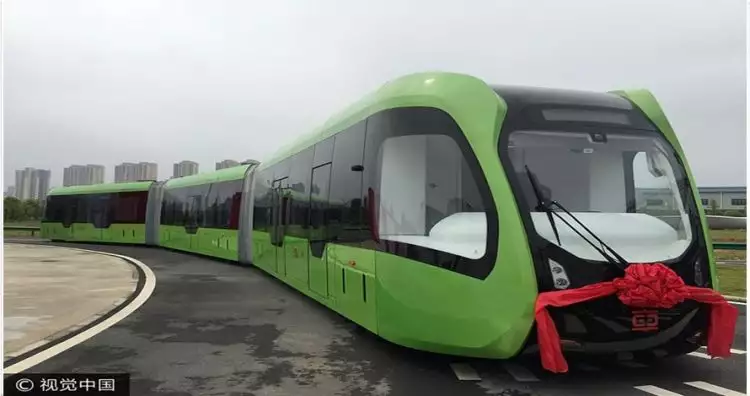 China ciptakan trem tanpa pengemudi, wow