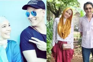 Potret keakraban 5 seleb berhijab dengan sahabat karib lawan jenis